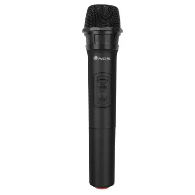NGS Singer Air Micrófono Inalámbrico Negro