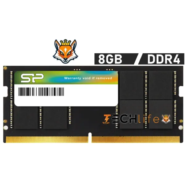 Silicon Power SP008GBSFU320X02 SODIMM DDR4 3200MHz 8GB 1x8GB CL22