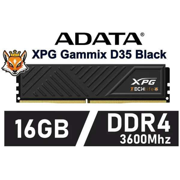 Adata XPG GAMMIX D35 DDR4 3600MHz 16GB 1x16GB CL18