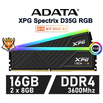 Adata XPG D35G SPECTRIX RGB DDR4 3600Mhz 16GB 2x8GB CL18