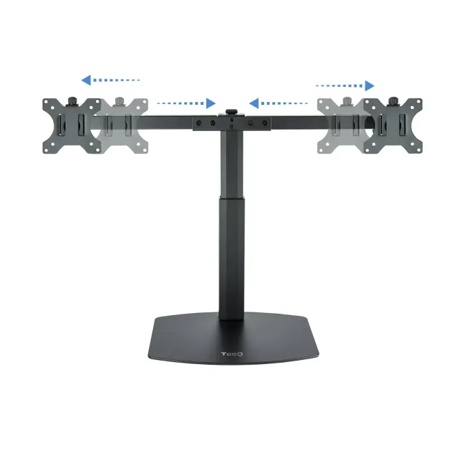 TooQ DB1727TN-B Soporte de Mesa 2 Brazos 17-27" VESA 100x100