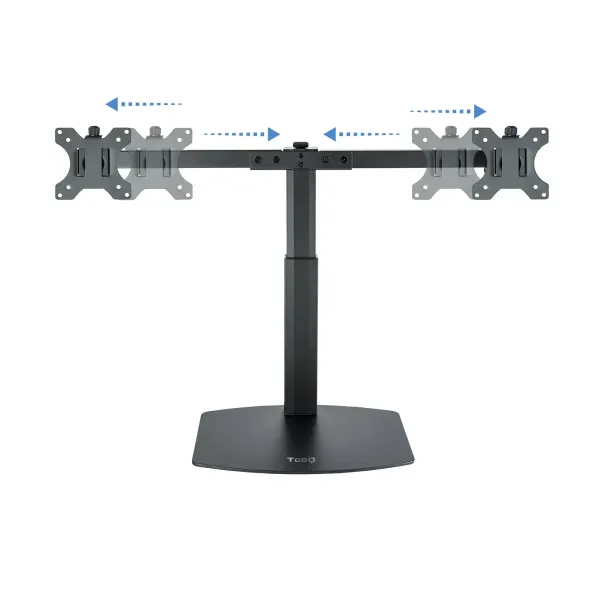 TooQ DB1727TN-B Soporte de Mesa 2 Brazos 17-27" VESA 100x100 Negro 