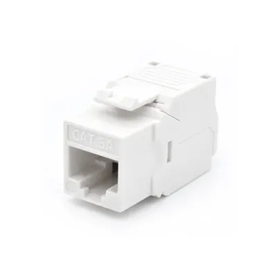 WP Módulo Keystone sin Blindaje ToolFree Cat 6A Blanco WP Módulo Keystone sin Blindaje ToolFree Cat 6A Blanco