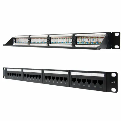 Nanocable 10.21.3124 Panel de Parcheo 24 Puertos RJ-45 Cat 6 UTP