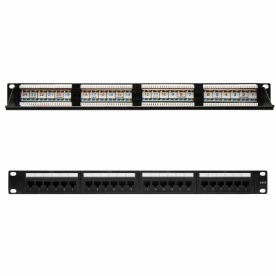 Nanocable 10.21.3124 Panel de Parcheo 24 Puertos RJ-45 Cat 6 UTP