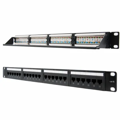 Nanocable 10.21.3124 Panel de Parcheo 24 Puertos RJ-45 Cat 6 UTP