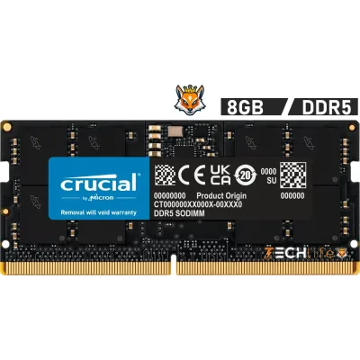 Crucial CT8G48C40S5 DDR5 SO-DIMM 4800MHz 8GB CL40 Crucial CT8G48C40S5 DDR5 SO-DIMM 4800MHz 8GB CL40