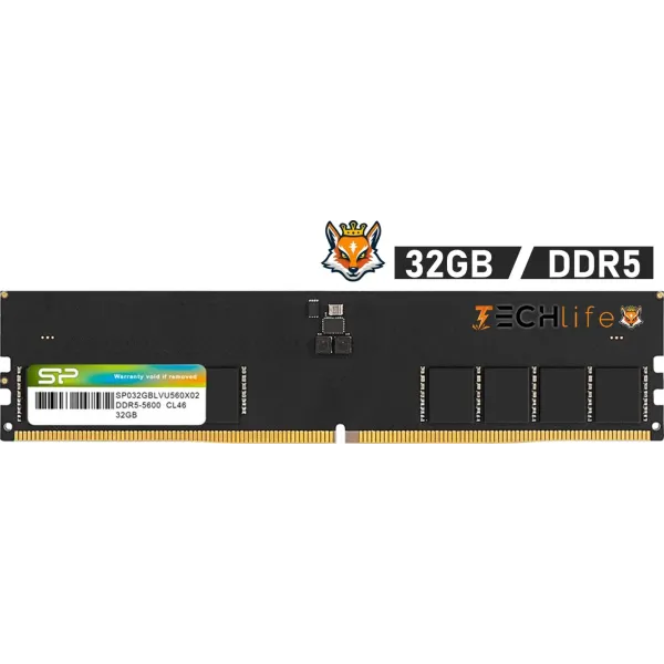 Silicon Power SP032GBLVU480F02 DDR5 4800MHz 32GB 1x32GB CL40