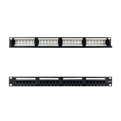 Nanocable 10.21.4124 Panel de Parcheo 24 Puertos Cat 6 UTP 1U Nanocable 10.21.4124 Panel de Parcheo 24 Puertos Cat 6 UTP 1U