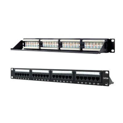 Nanocable 10.21.4124 Panel de Parcheo 24 Puertos Cat 6 UTP 1U Nanocable 10.21.4124 Panel de Parcheo 24 Puertos Cat 6 UTP 1U