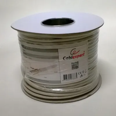 Gembird Bobina de cable RJ45 UTP Cat.6 Rigido 100 mts, Gris Gembird Bobina de cable RJ45 UTP Cat.6 Rigido 100 mts, Gris