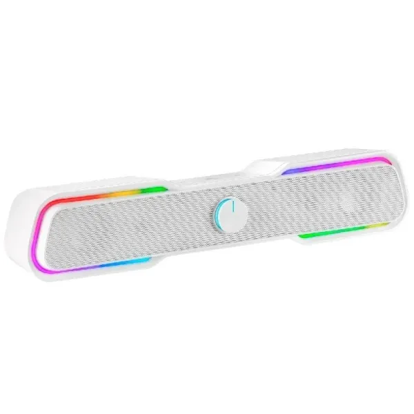 Mars Gaming MSBX Altavoz Bluetooth RGB 10W Blanco 