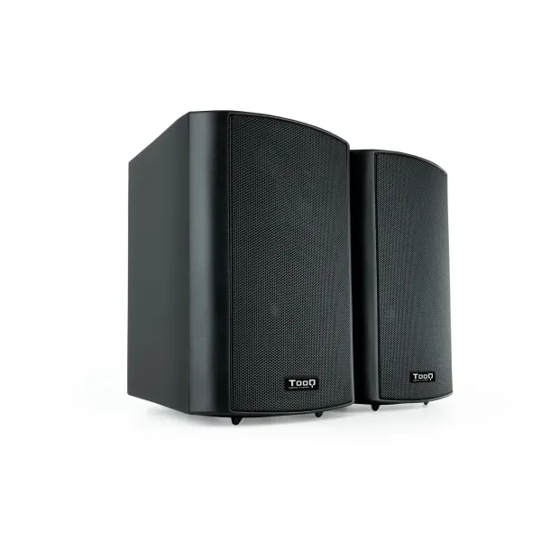 TooQ TQOWS-01B Altavoces Autoamplificados de Pared 2x30W Negros 