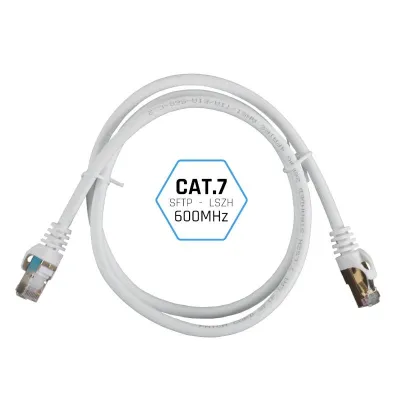 Iggual latiguillo cat7 sftp lszh 10 metros blanco Iggual latiguillo cat7 sftp lszh 10 metros blanco