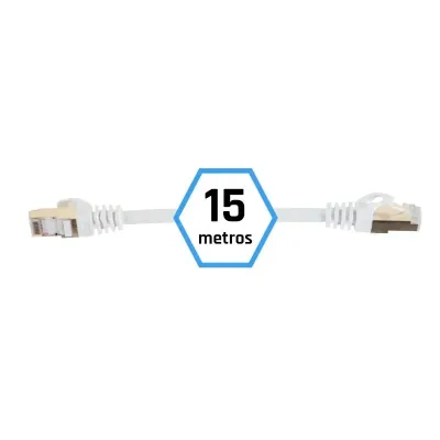 Iggual latiguillo cat7 sftp lszh 15 metros blanco Iggual latiguillo cat7 sftp lszh 15 metros blanco