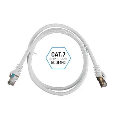 Iggual latiguillo cat7 sftp lszh 15 metros blanco Iggual latiguillo cat7 sftp lszh 15 metros blanco