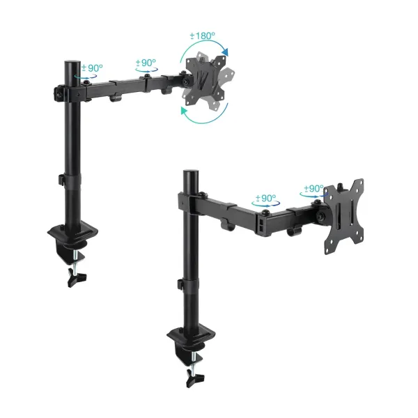 TooQ DB1801TN-B Soporte de Mesa para Monitor/TV 17"-32" Negro 