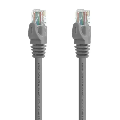 Aisens A145-0330 Cable de Red U/UTP Cat 6a 10m Gris