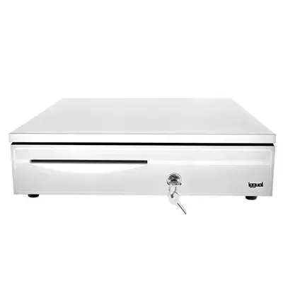 Iggual cajón portamonedas iron-30w 42cm 5+5 blanco Iggual cajón portamonedas iron-30w 42cm 5+5 blanco