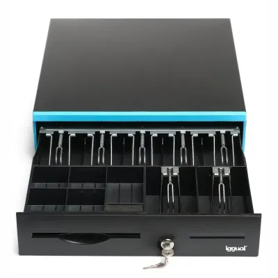 Iggual IRON-30B Cajón Portamonedas 42cm Negro Iggual IRON-30B Cajón Portamonedas 42cm Negro