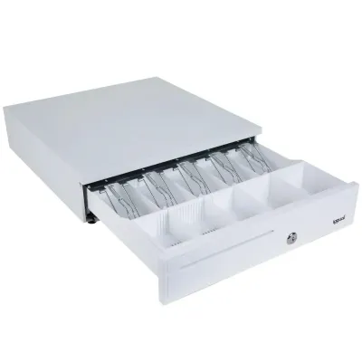 Iggual IRON-30PW Cajón Portamonedas 5+5 Blanco Puro
