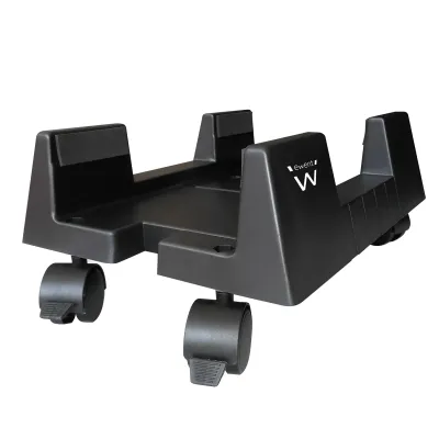 Ewent Soporte CPU con Ruedas Negro