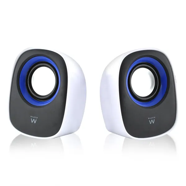 Ewent EW3513 Altavoces 2.0 5W Blancos 