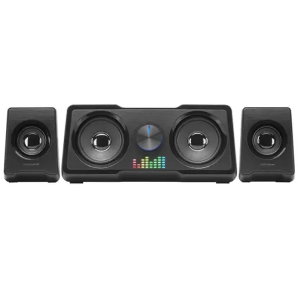 Mars Gaming MS22 Altavoces 2.2 RGB Flow con Subwoofer 35W Negro 