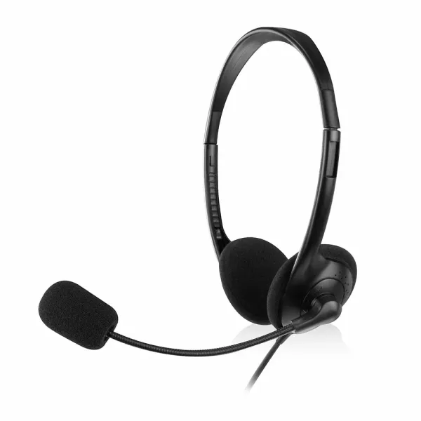 Ewent EW3563 Auriculares con Micrófono Negros 