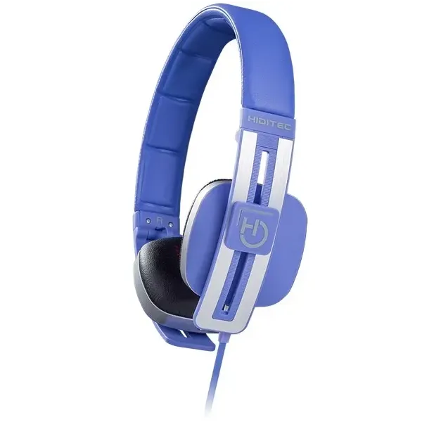 Hiditec Wave Auriculares con Micrófono Azul 