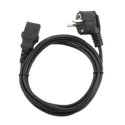 Gembird PC-186-VDE-3M Cable de Alimentación Schuko a C13 3m
