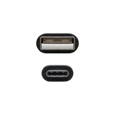 Nanocable Cable USB 2.0 Tipo C a USB Tipo A Macho/Macho 0.5m