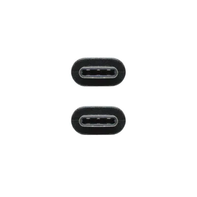 Nanocable Cable USB 3.1 Tipo C a USB Tipo C Macho/Macho 1m Negro
