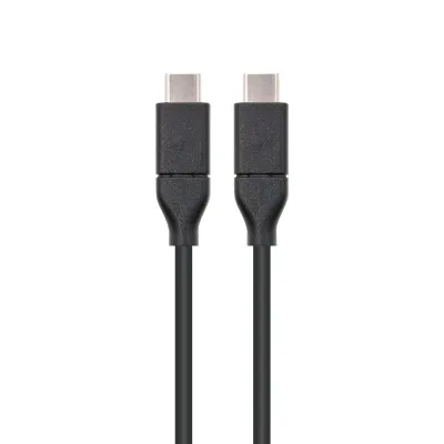 Nanocable Cable USB 3.1 Tipo C a USB Tipo C Macho/Macho 1m Negro
