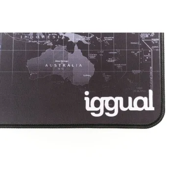Iggual Alfombrilla Gaming XL Mapamundi