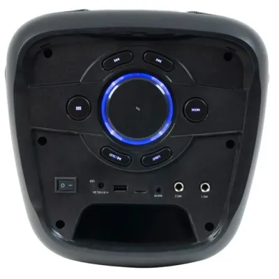 Fonestar Party-Duo Altavoz Portátil Bluetooth con Karaoke Negro
