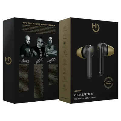 Hiditec Vesta Limited Edition Auriculares Inalámbricos Negros Hiditec Vesta Limited Edition Auriculares Inalámbricos Negros