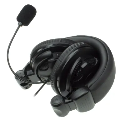 Ewent EW3564 Auriculares con Micrófono Negros