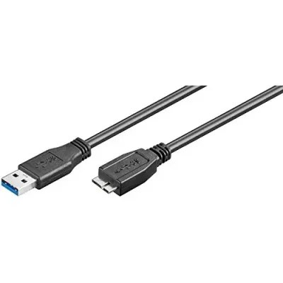 Ewent Cable USB 3.0 a MicroUSB-B Macho/Macho 1.8m Negro