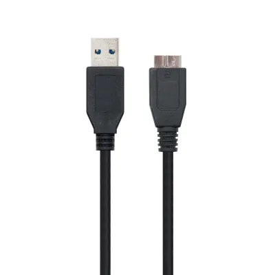Ewent Cable USB 3.0 a MicroUSB-B Macho/Macho 1.8m Negro
