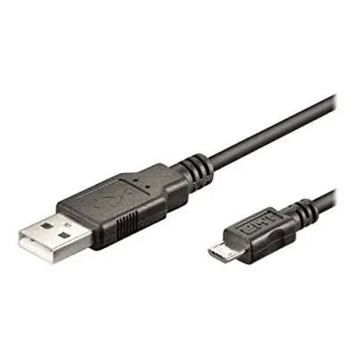 Ewent Cable USB 2.0 a MicroUSB Macho/Macho 1m Negro