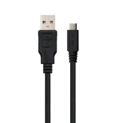 Ewent Cable USB 2.0 a MicroUSB Macho/Macho 1.8m Negro