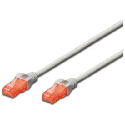 Ewent Cable de Red RJ45 Cat.6 U/UTP 5m Gris