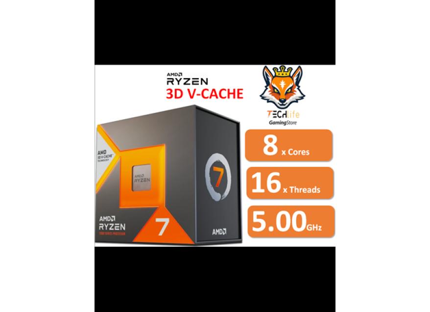 AMD Ryzen 7 7800X3D 8x Cores a 4.20Ghz/5.0Ghz 96MB Socket AM5 | Tec...