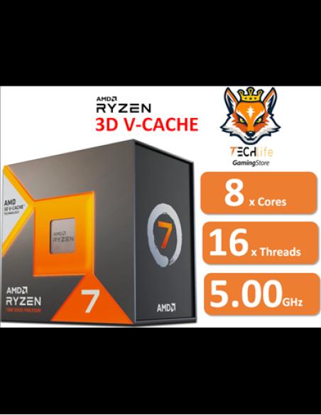 AMD Ryzen 7 7800X3D 8x Cores a 4.20Ghz/5.0Ghz 96MB Socket AM5 | Tec...