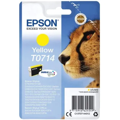 Epson cartucho t0714 amarillo Epson cartucho t0714 amarillo