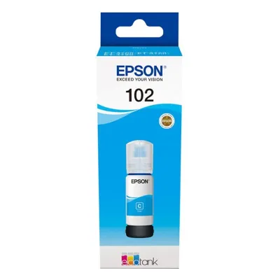 Epson botella tinta ecotank 102 cyan Epson botella tinta ecotank 102 cyan