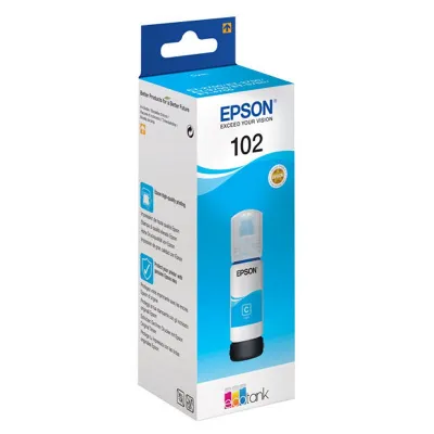 Epson botella tinta ecotank 102 cyan Epson botella tinta ecotank 102 cyan