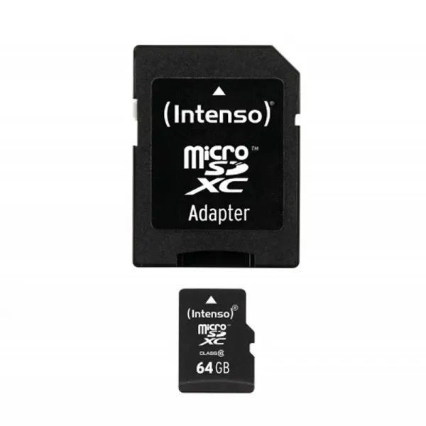Intenso Tarjeta MicroSD SDXC 64GB Clase 10