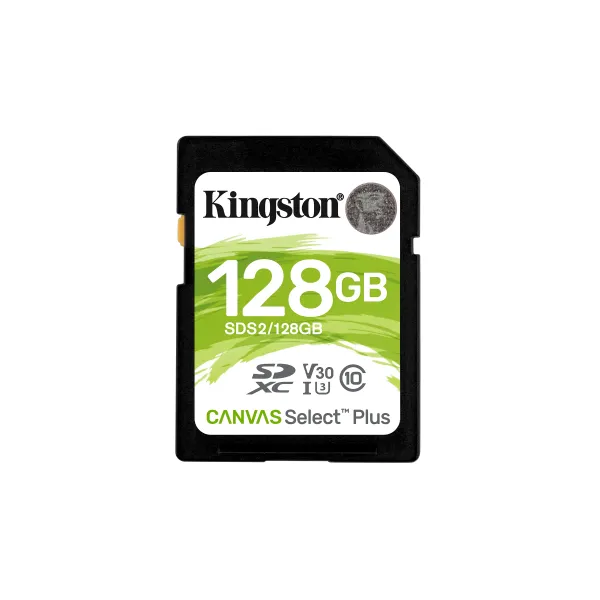 Kingston Canvas Select Plus SDXC 128GB UHS-I Clase 10